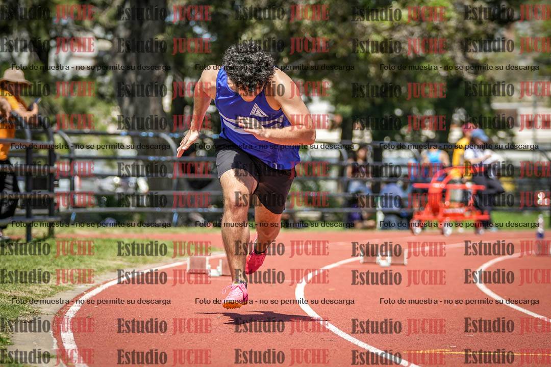 Fotos de los 200 m llanos de varones