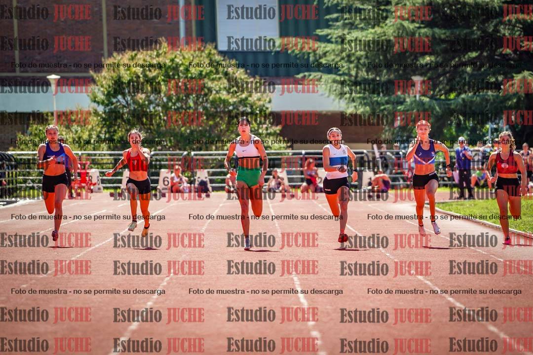 Fotos de los 100 m llanos de mujeres