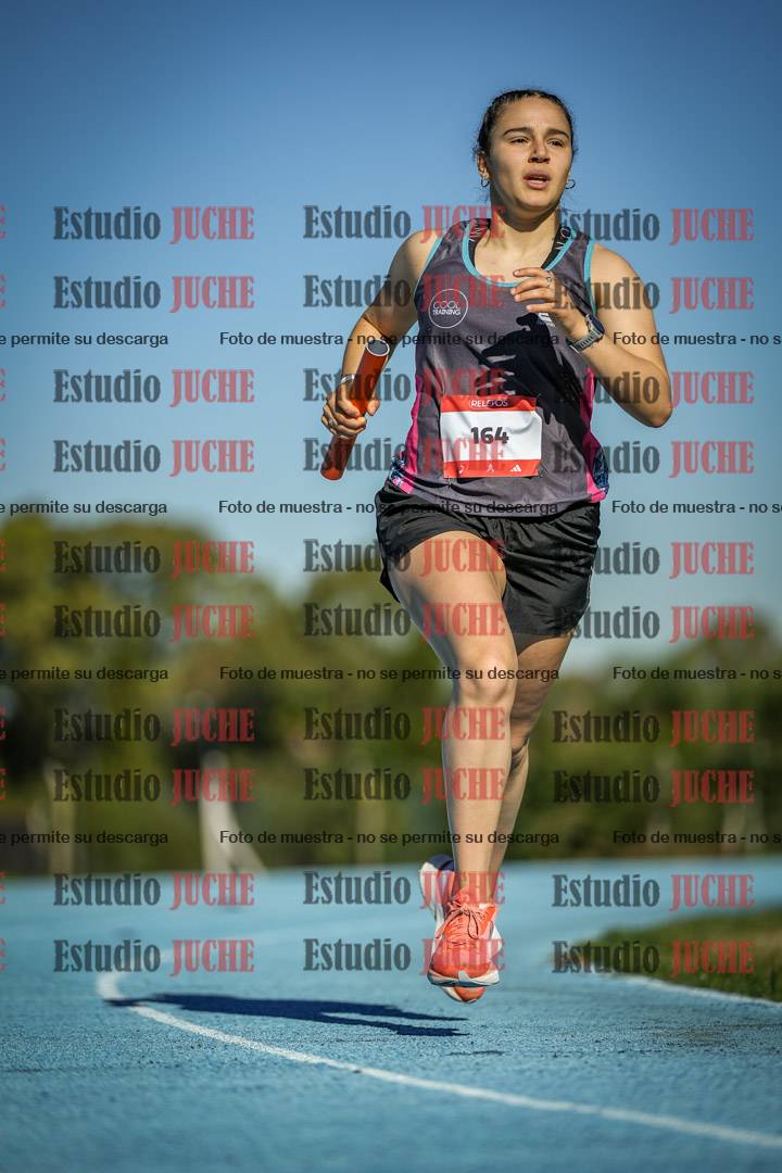 Fotos durante los relevos