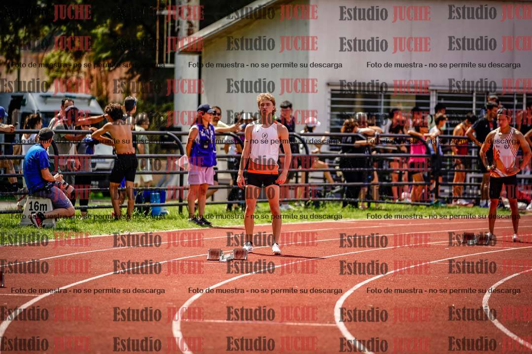 Fotos de los 400 m llanos de varones