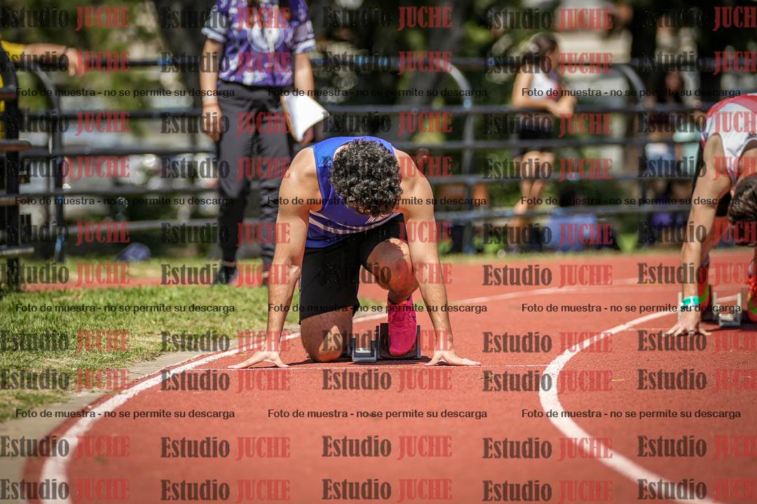 Fotos de los 200 m llanos de varones