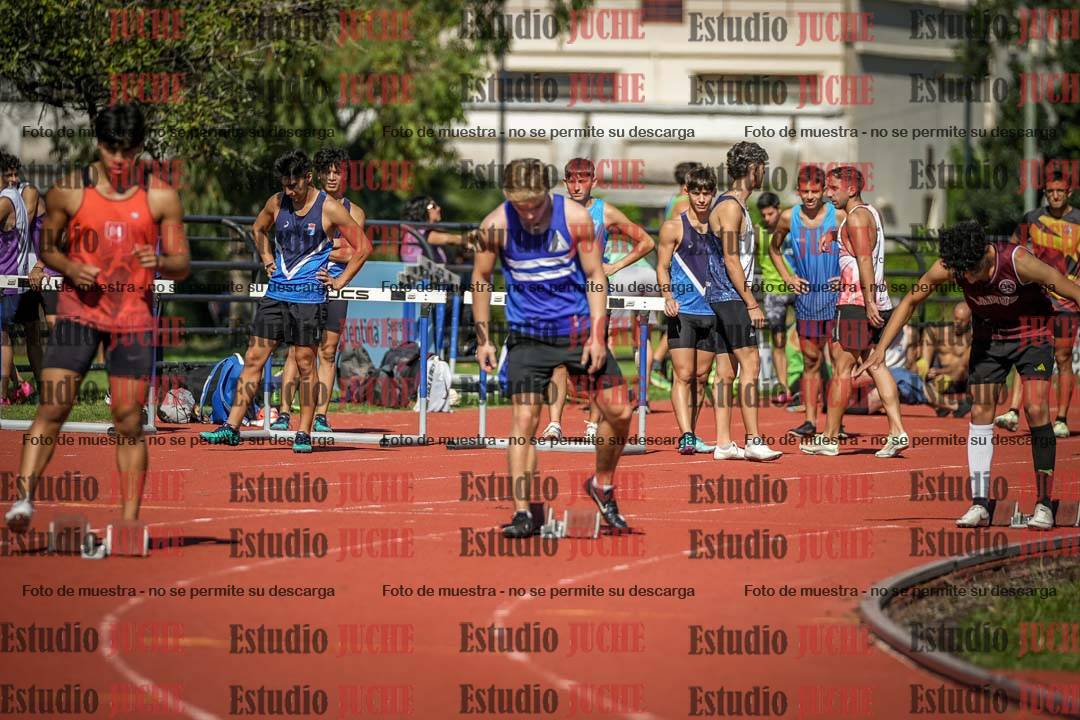 Fotos de los 200 m llanos de varones