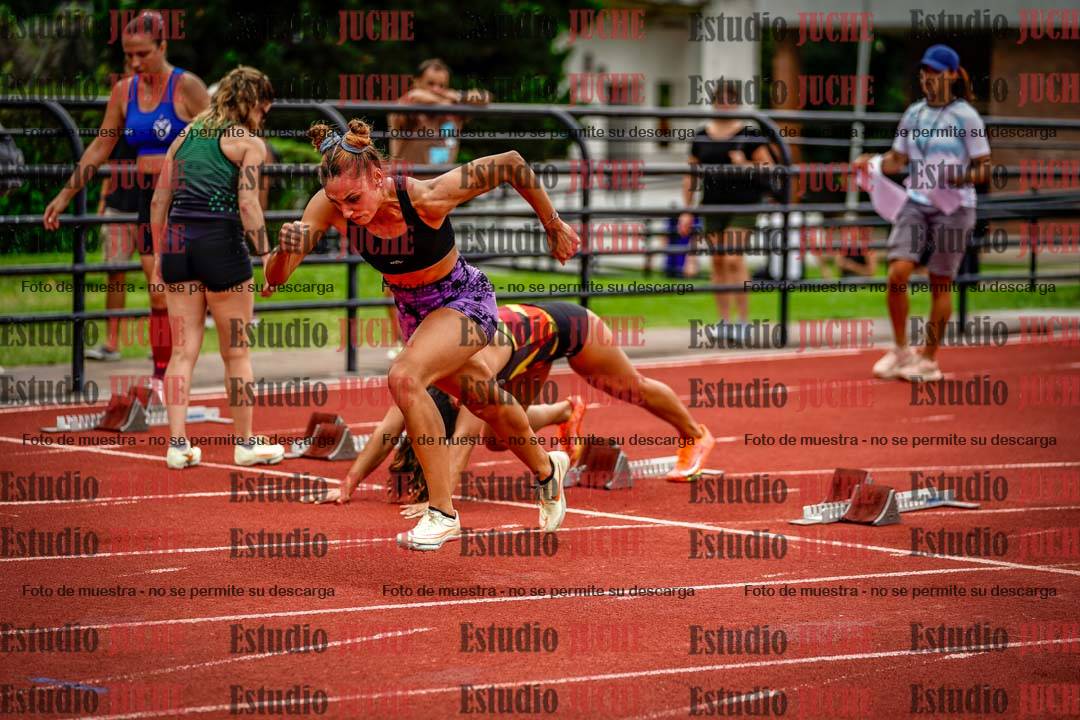 Fotos de los 100 m llanos de mujeres - FINAL