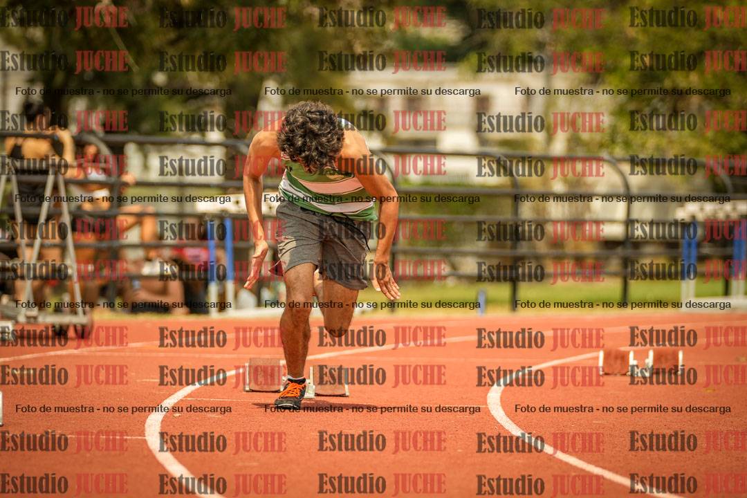 Fotos de los 200 m llanos de varones