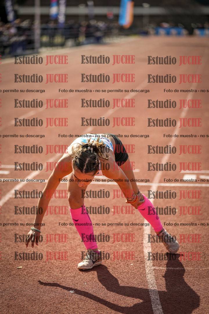 Fotos de los 800 m llanos de mujeres - heptatlón 7