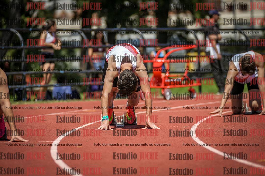 Fotos de los 200 m llanos de varones