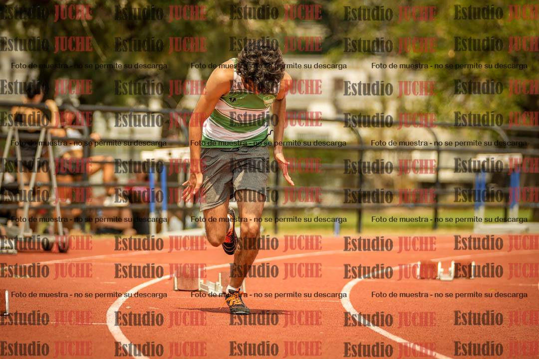 Fotos de los 200 m llanos de varones