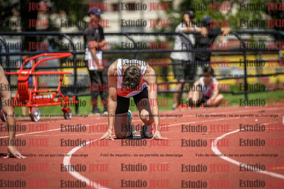 Fotos de los 200 m llanos de varones