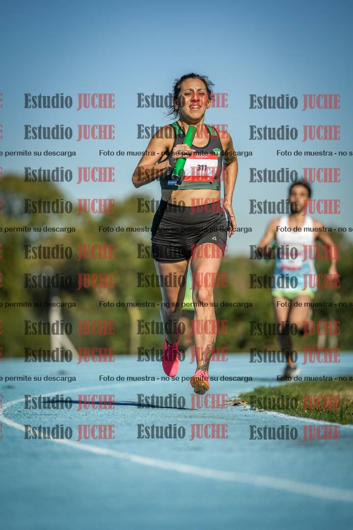 Fotos durante los relevos