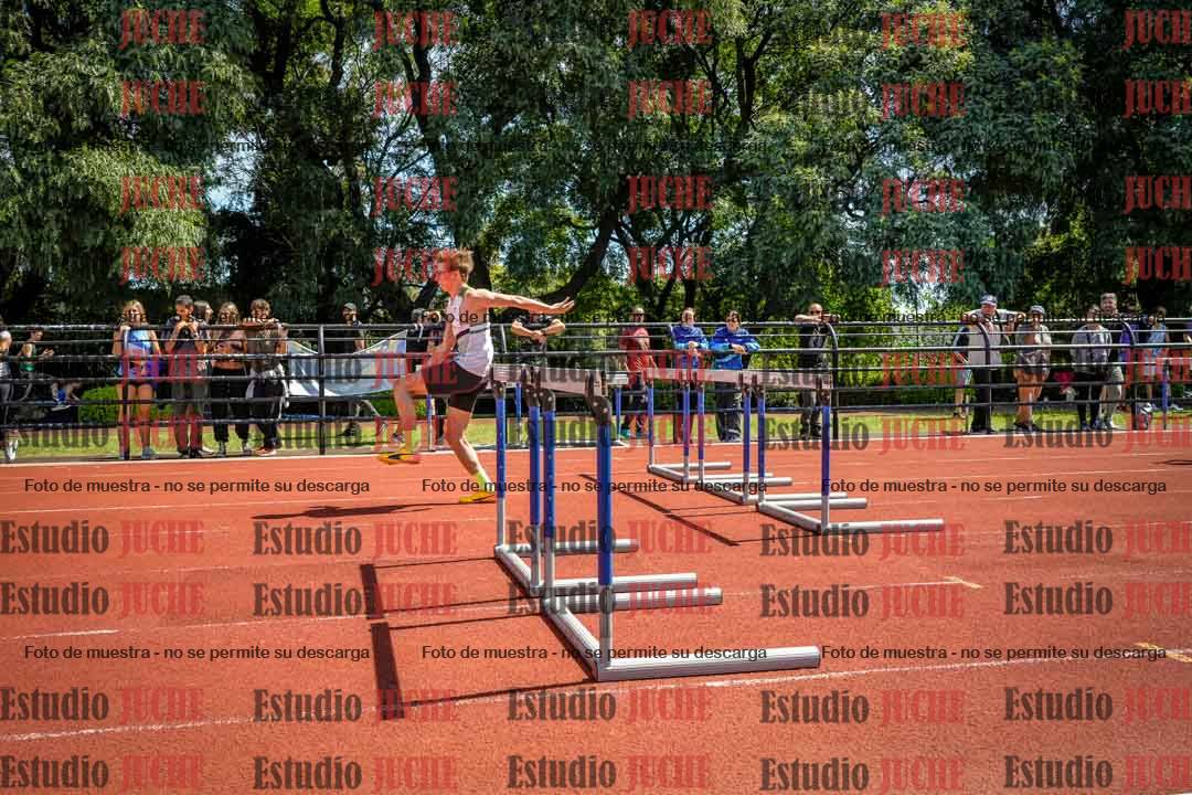 Fotos de los 110 m con vallas de varones