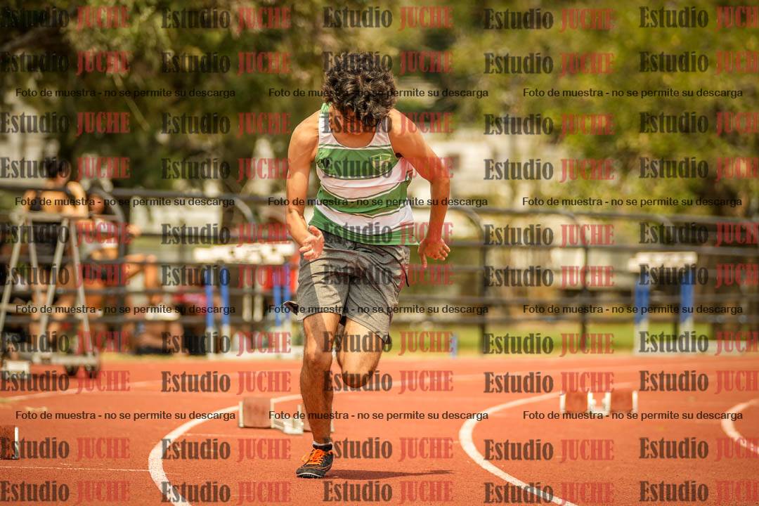 Fotos de los 200 m llanos de varones