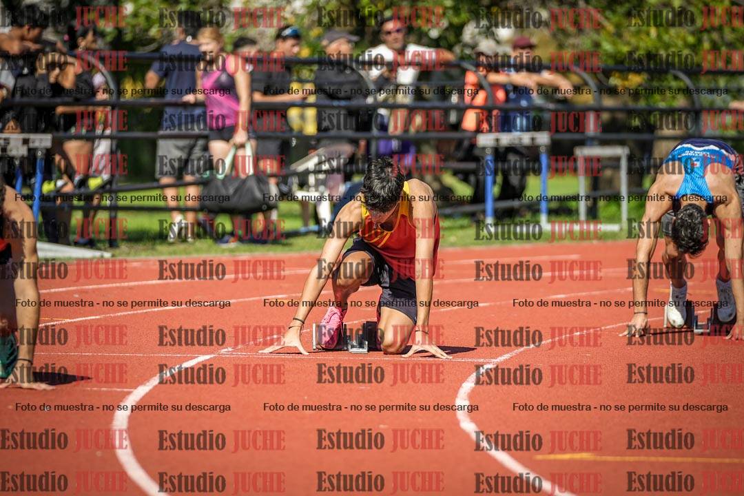 Fotos de los 200 m llanos de varones