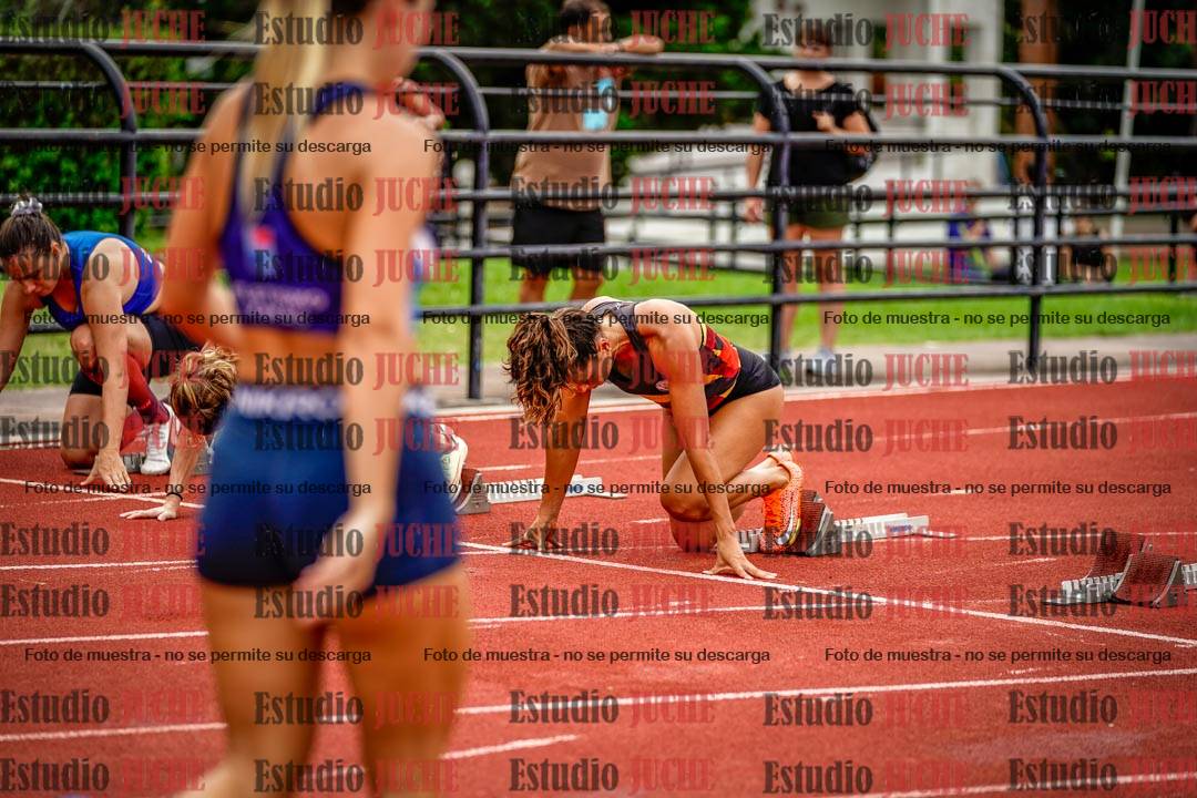 Fotos de los 100 m llanos de mujeres - FINAL