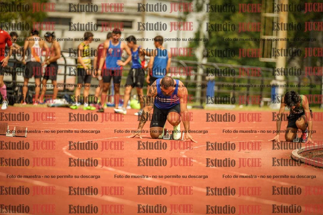 Fotos de los 200 m llanos de varones