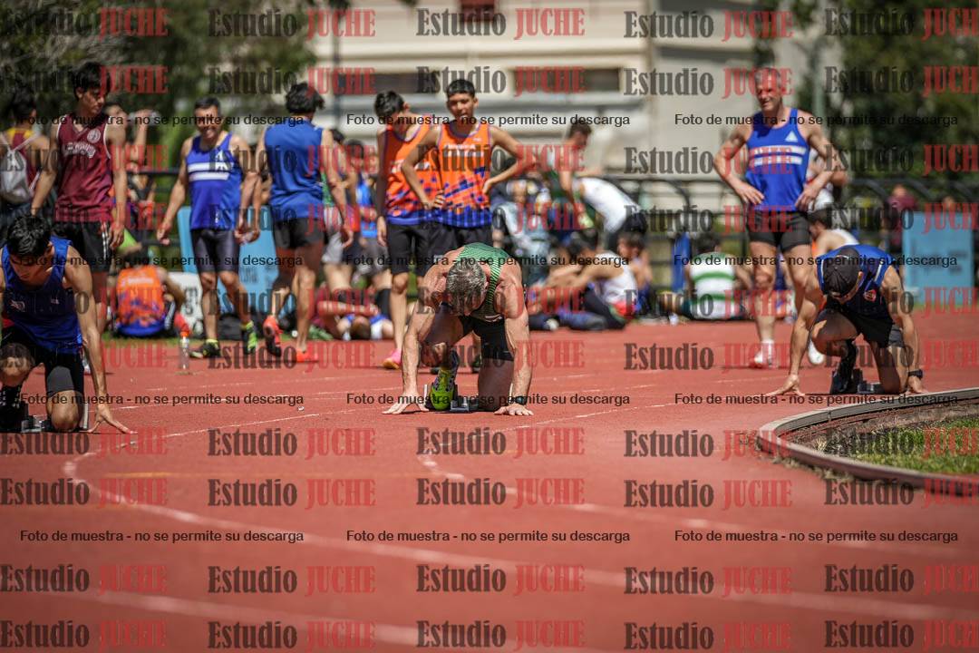 Fotos de los 200 m llanos de varones