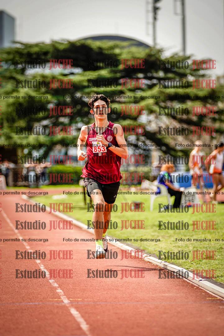 Fotos de los 600 m llanos de varones