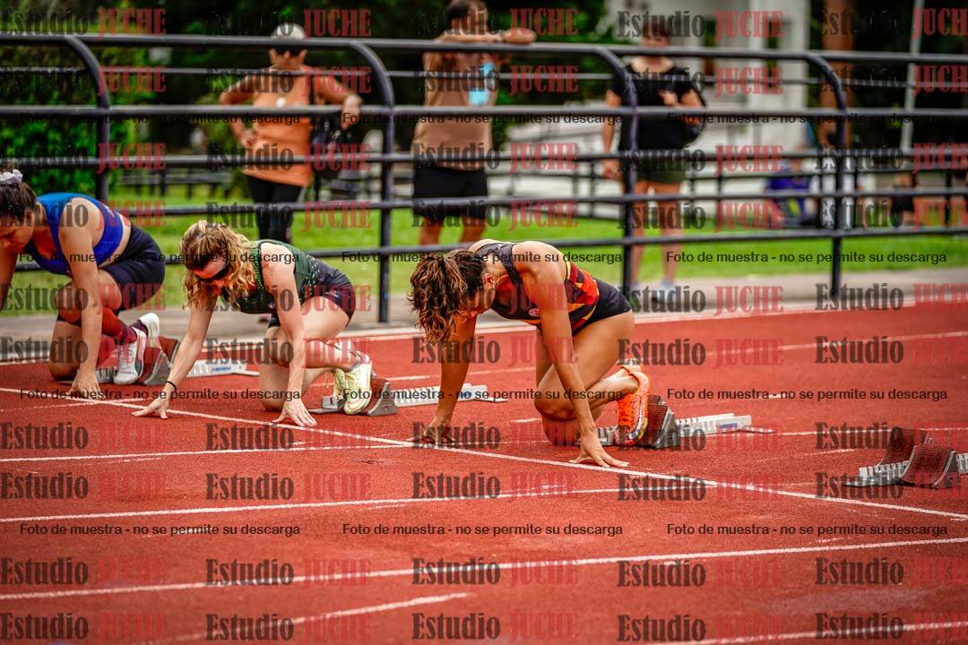 Fotos de los 100 m llanos de mujeres - FINAL