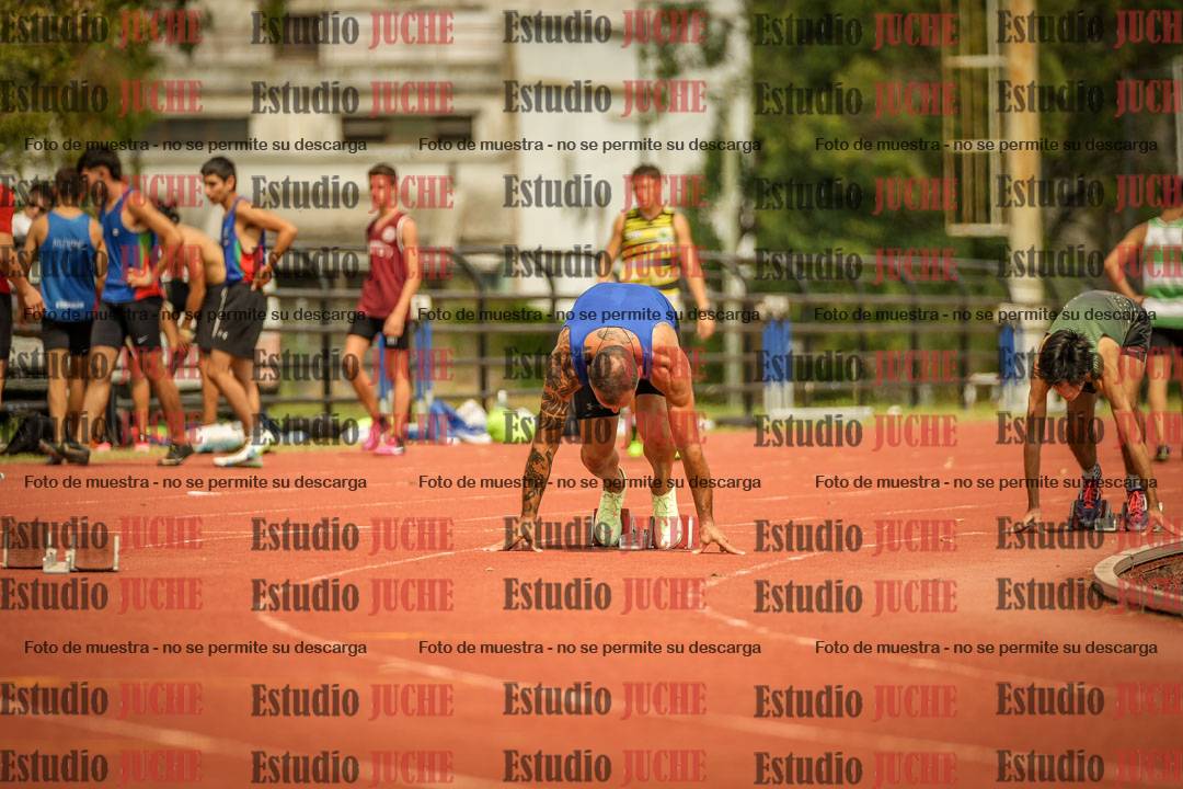 Fotos de los 200 m llanos de varones
