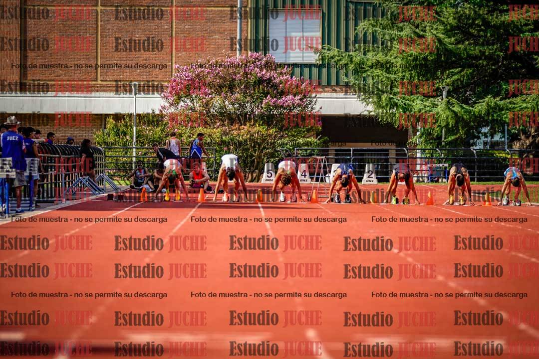 Fotos de los 60 m llanos de varones
