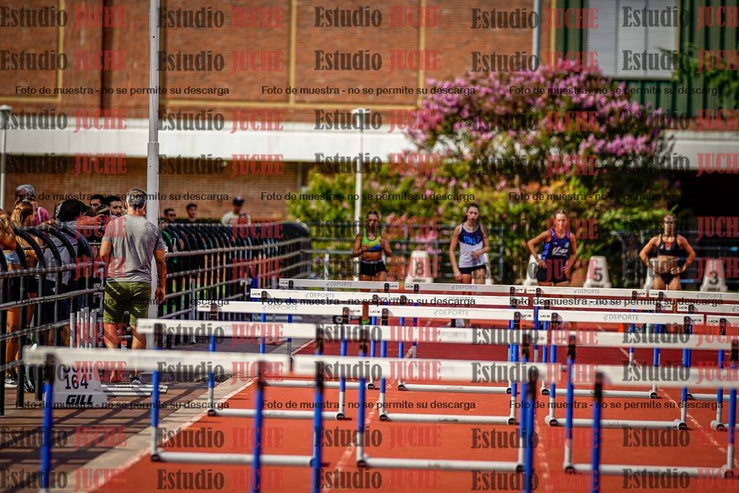 Fotos de los 60 m con vallas de mujeres