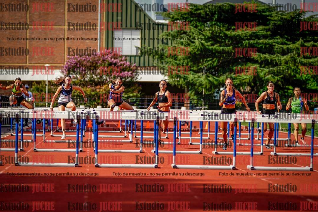 Fotos de los 60 m con vallas de mujeres