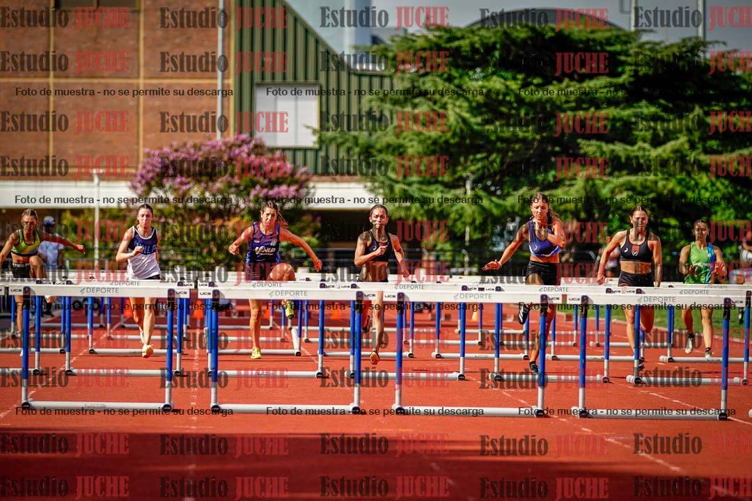 Fotos de los 60 m con vallas de mujeres