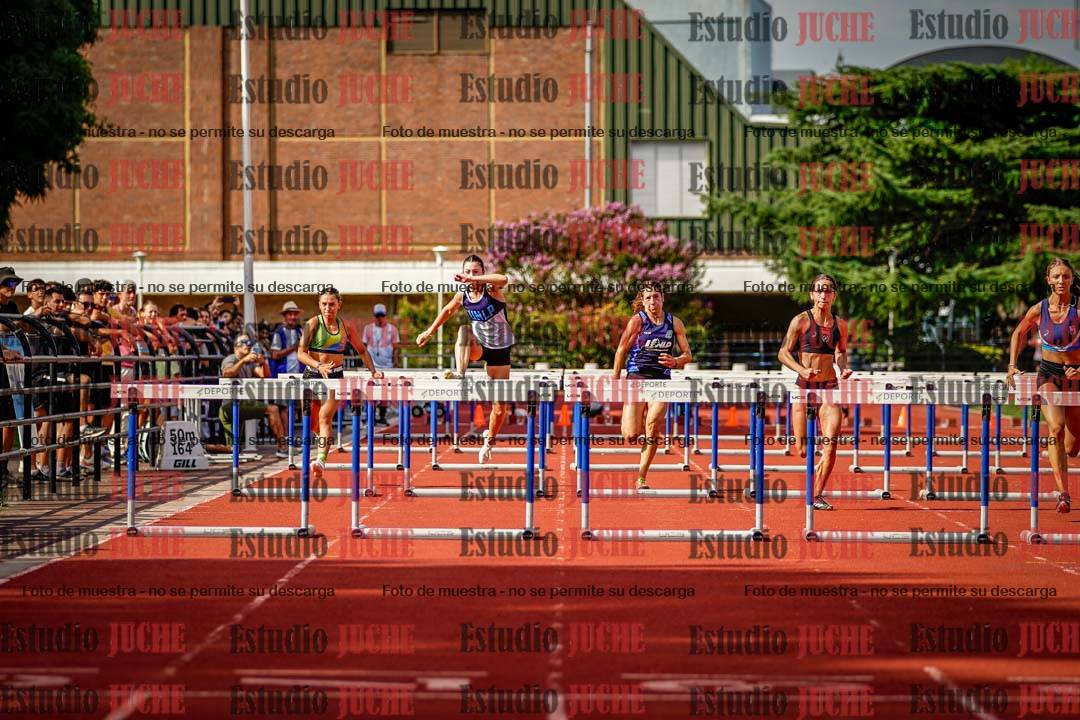 Fotos de los 60 m con vallas de mujeres
