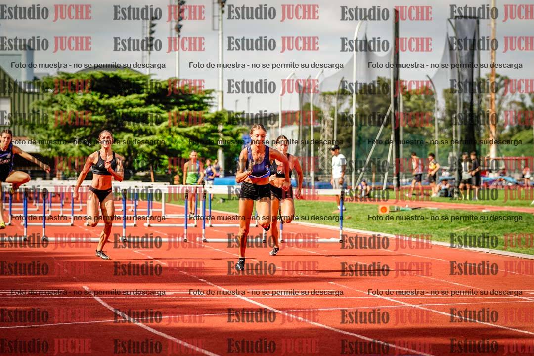 Fotos de los 60 m con vallas de mujeres