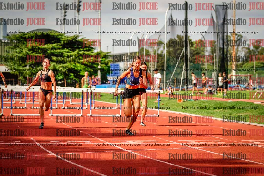 Fotos de los 60 m con vallas de mujeres