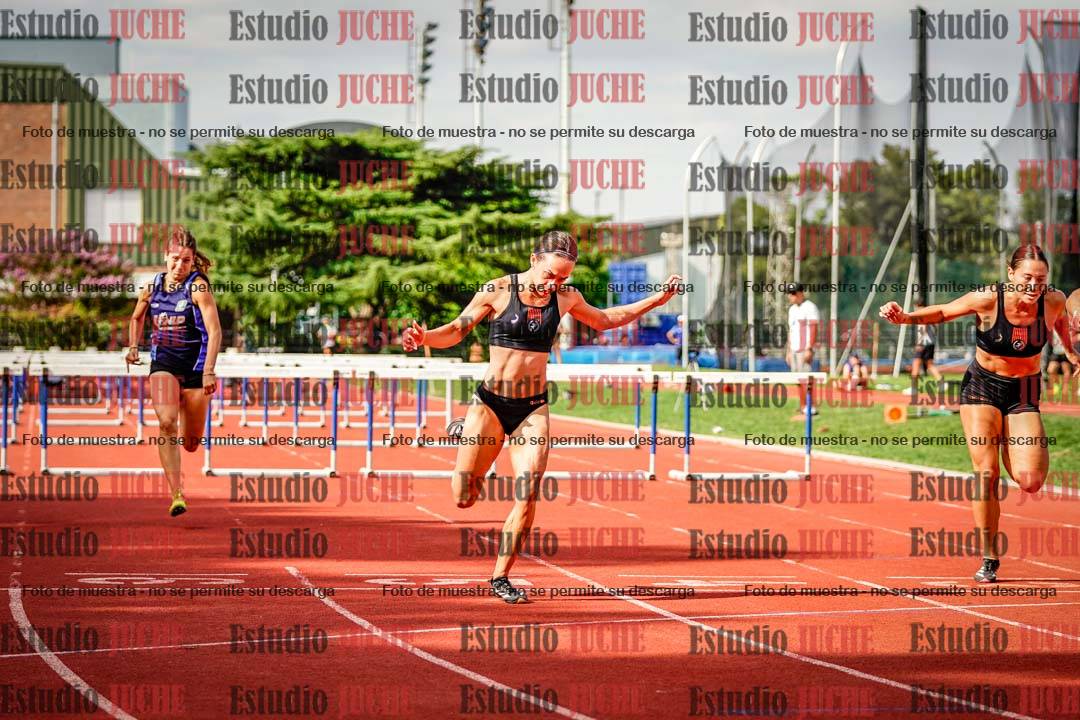 Fotos de los 60 m con vallas de mujeres