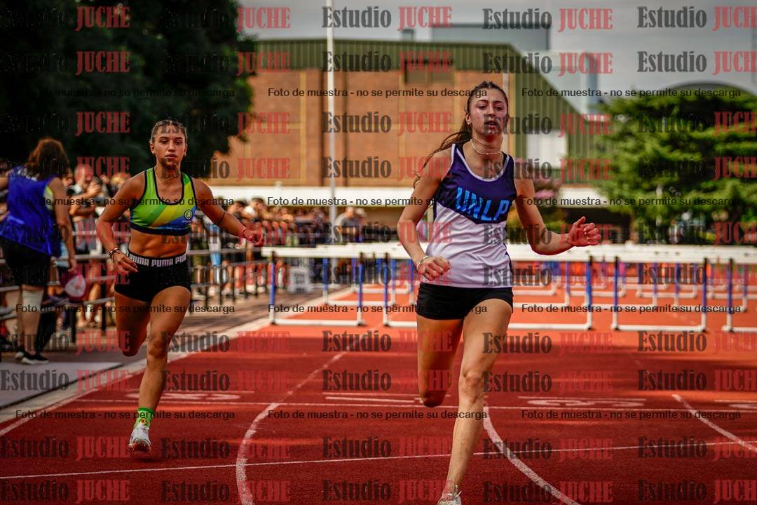 Fotos de los 60 m con vallas de mujeres
