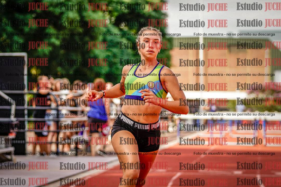 Fotos de los 60 m con vallas de mujeres