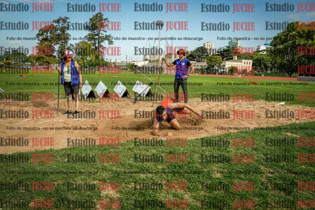 Fotos del salto en largo de varones