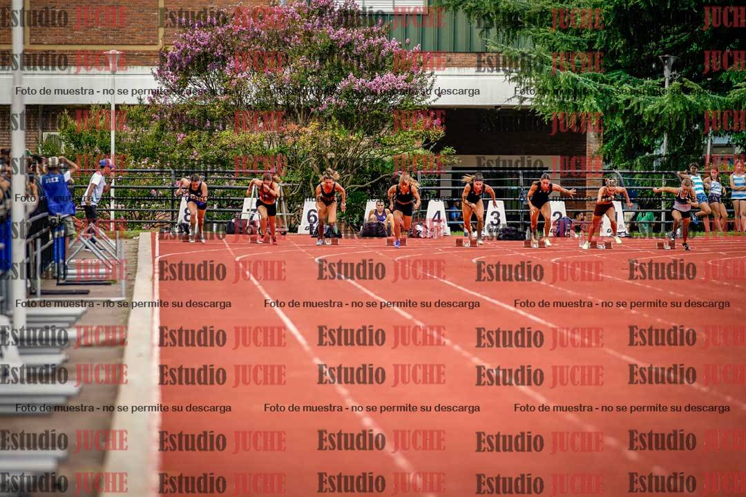 Fotos de los 100 m llanos de mujeres