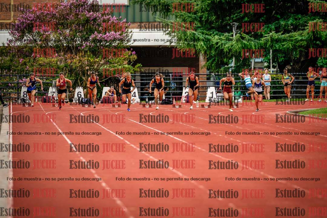 Fotos de los 100 m llanos de mujeres
