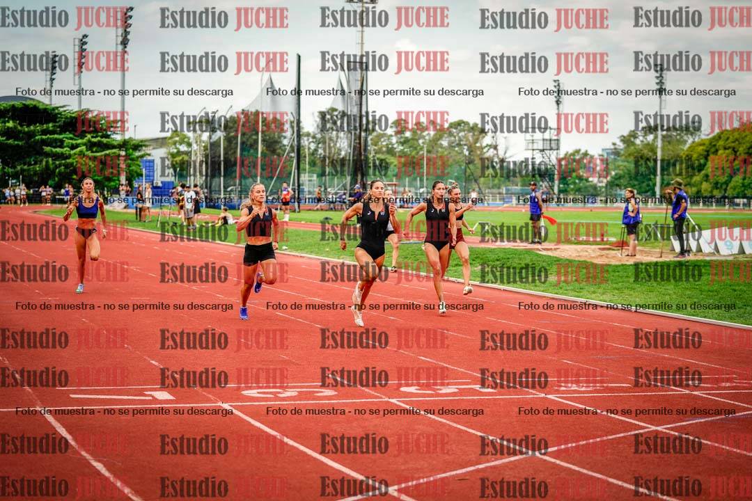 Fotos de los 100 m llanos de mujeres