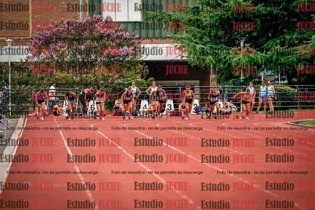 Fotos de los 100 m llanos de mujeres