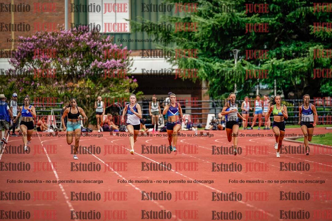Fotos de los 100 m llanos de mujeres