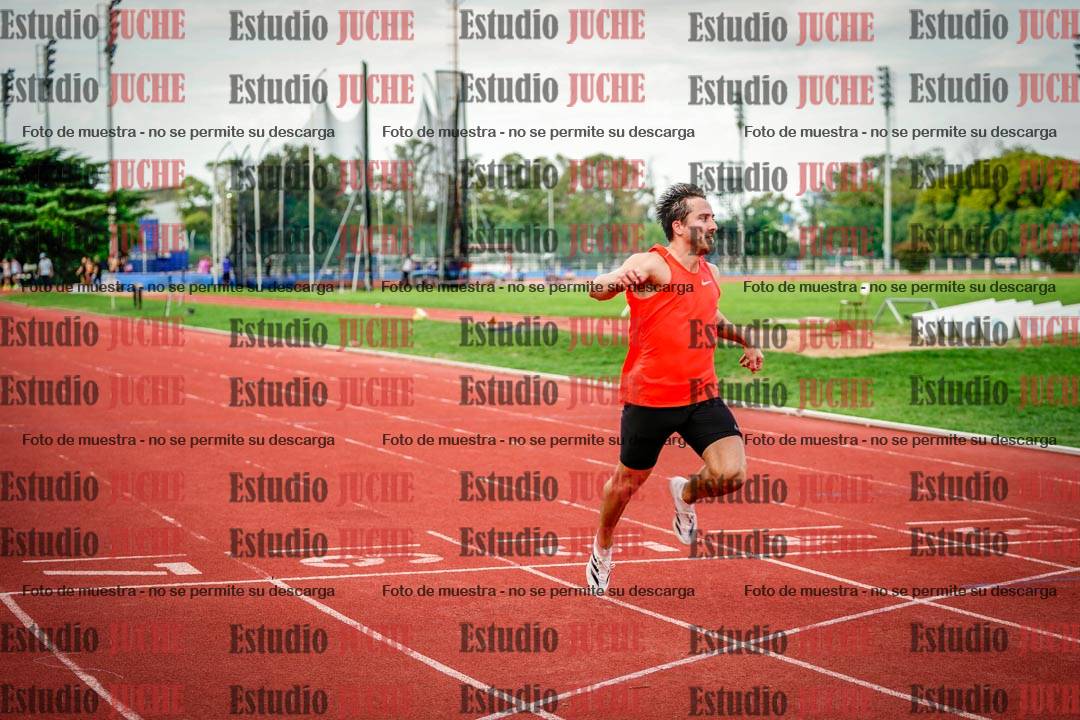 Fotos de los 100 m llanos de varones
