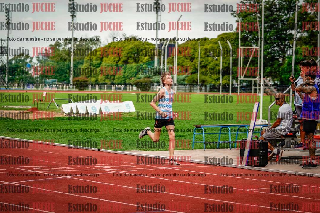 Fotos de los 100 m llanos de varones