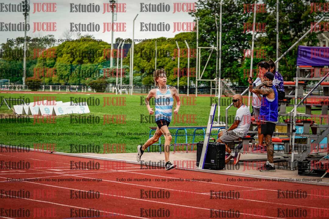 Fotos de los 100 m llanos de varones