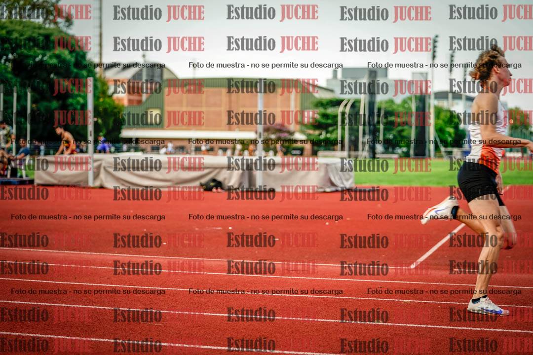Fotos de los 400 m llanos de varones