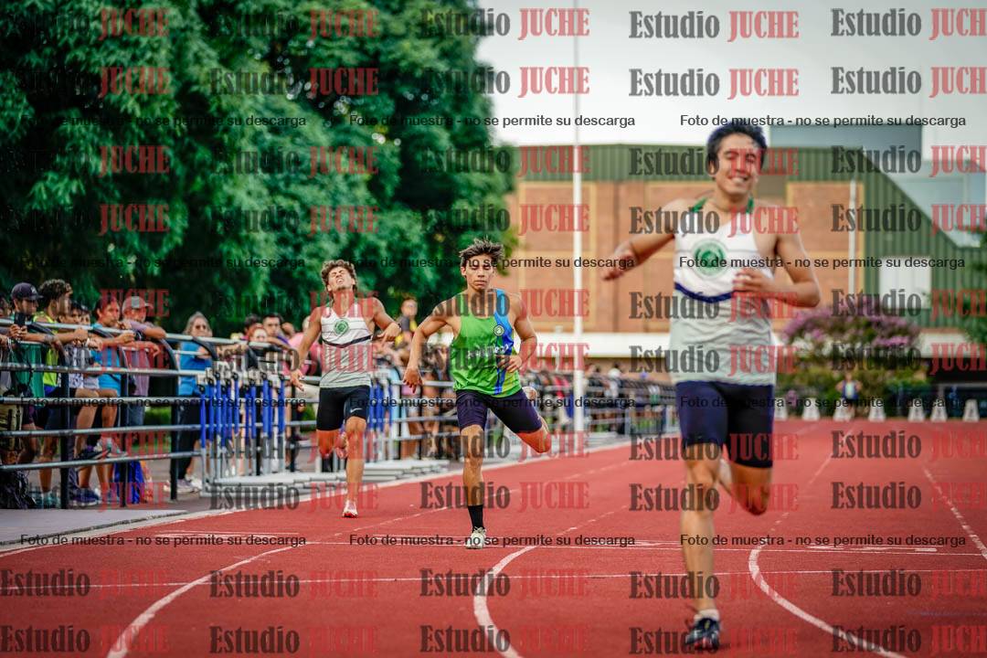 Fotos de los 400 m llanos de varones