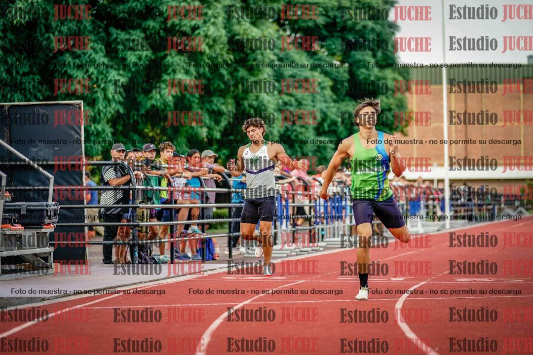 Fotos de los 400 m llanos de varones