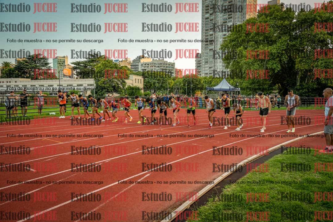 Fotos de los 1500 m llanos de varones