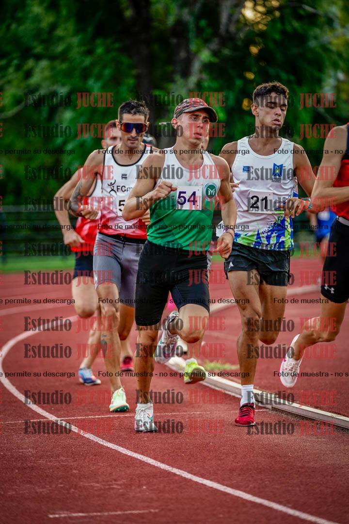 Fotos de los 1500 m llanos de varones