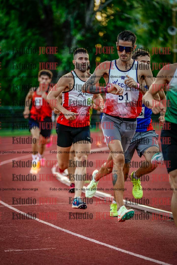 Fotos de los 1500 m llanos de varones