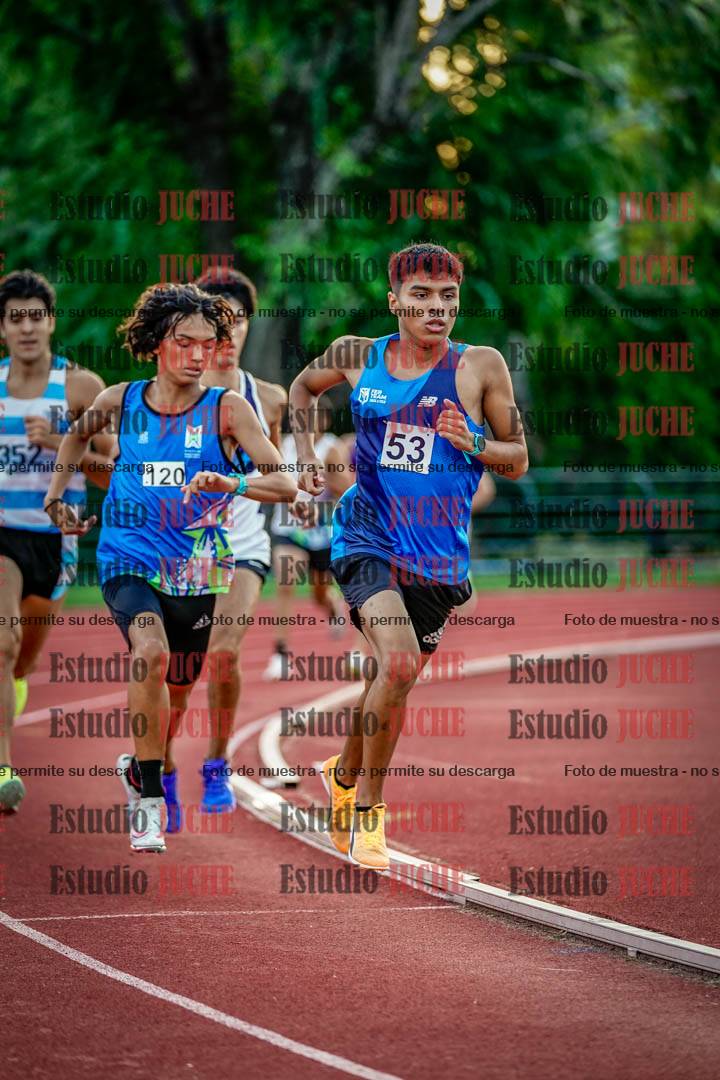 Fotos de los 1500 m llanos de varones