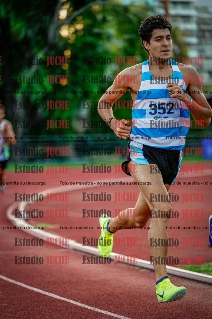 Fotos de los 1500 m llanos de varones