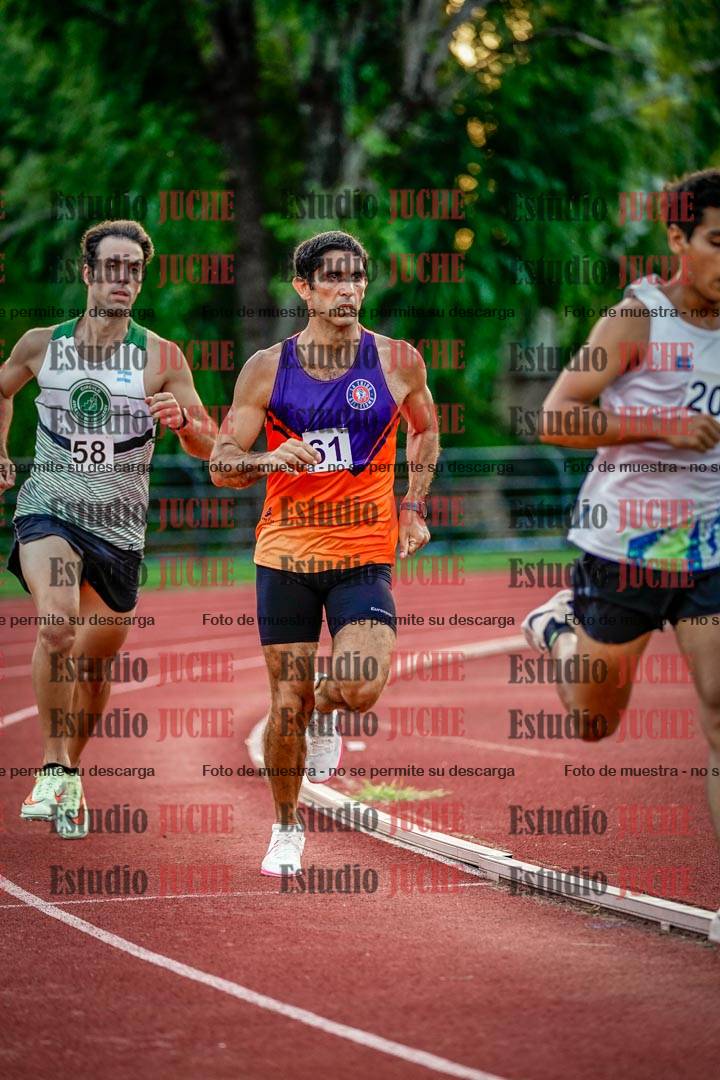 Fotos de los 1500 m llanos de varones